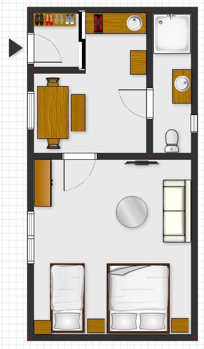 Apartman Krajcer Gerlachov  Cameră foto